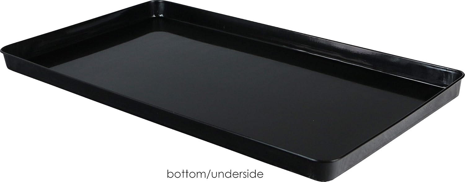 Reston Lloyd Rectangular Stove Burner Covers, Set of 2, Black - Image 4