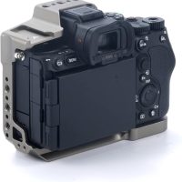 Tilta Half Camera Cage Compatible with Sony a7R V, with Mount Accessories via Cold Shoe and 1/4"-20 Threads with Locating Pins | TA-T46-HCC (Titanium Gray) - Image 3