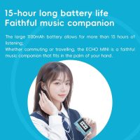 SnowSky/FiiO Echo MINI HiFi Bluetooth MP3 Player, 15Hours Playback, Independent Volume Control with 3.5mm/4.4mm Headphones Outputs (Sky Blue) - Image 6