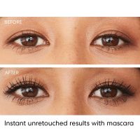 bareMinerals Strength & Length Serum-Infused Black Mascara with Plant-Based Lash Serum, Lengthens, Lifts & Defines for Healthier Lashes, Vegan, Safe for Contact Lens Wearers - Image 2
