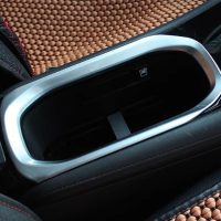 Car Accessories Fit for Honda HR-V 2016-2022 (Matte) ABS Central Console Water Cup Cover Trim 1pcs - Image 2