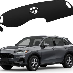 Upgraded Rubber Anti-Slip Dashboard Cover Fit for Honda HR-V 2023 2024 2025 hrv Accessories Non-Slip Carpet Sunshield Glare UV Rays Protector