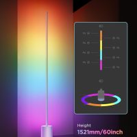Govee Floor Lamp 2 with Matter, RGBIC, Warm Cool White LED, Alexa Compatible, 1725lm, Music Sync, Scene Modes, Smart Floor Lamp for Living Room, Bedroom, Silver(1 Pack) - Image 6