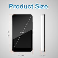 96GB Android MP3 Player for Kids with Bluetooth and WiFi - 4" Touch Screen,Streaming Music&Video Player with Spotify&Google Play Store,FM Radio,Parental Control | DGTenk MP4 Player (Black) - Image 6
