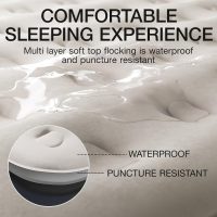 Air Mattress Twin with Built in Pump - 2 Mins Quick Self Inflatable,13"/550lbs Max Blow Up Bed, All Night Stability No Lost Air，No Peculiar Smell for Camping,Home,Guests & Portable Travel - Image 5