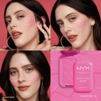 NYX PROFESSIONAL MAKEUP Buttermelt Powder Blush, Fade and Transfer-Resistant Blush, Up to 12HR Make Up Wear, Vegan Formula - For The Butta - Image 5