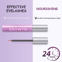 Eyelash Growth Serum Volumizing Lash Serum For Eyelash Growth Longer & Thicker Lash Enhancing serum With Natural Formula Vegan & Cruelty-Free (5mL) - Image 7