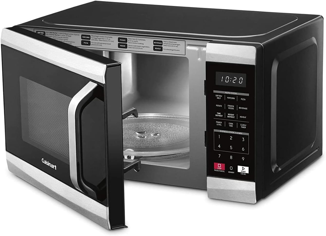 Cuisinart CMW-70 Stainless Steel Microwave Oven, Silver - Image 4