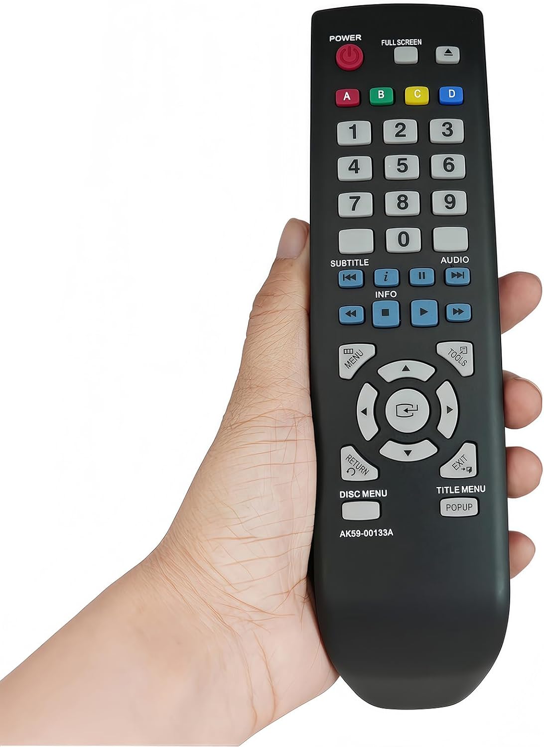 Replacement IR Remote Control AK59-00133A Compatible for Samsung Blu-ray Disc Player BD-D5100