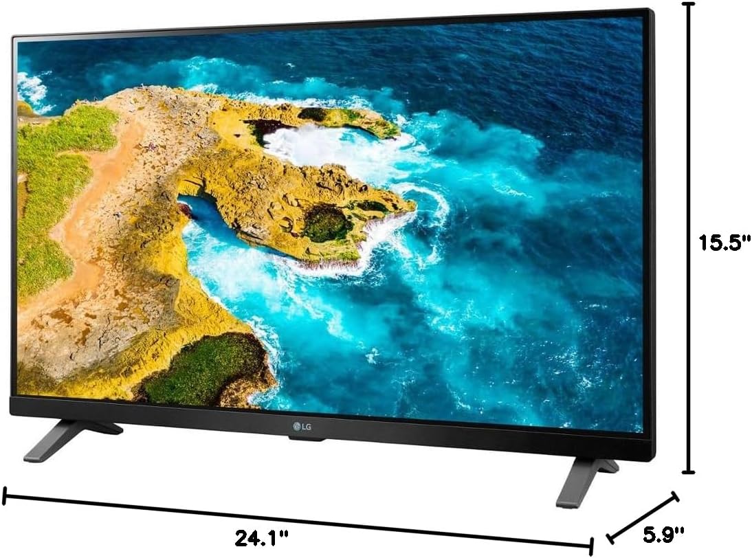 LG 27LQ625S-PU 27 inch Class LED HD Smart TV with webOS Bundle with Deco Gear 6FT 4K HDMI 2.0 Cable, 6-Outlet Surge Adapter with Night Light and 1 YR CPS Enhanced Protection Pack - Image 10