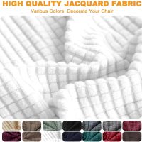 Armless Office Chair Covers Stretch Criss Cross Desk Chair Cover Cross Legged Office Chair Slipcovers Mid Back Accent Chair Cover Vanity Chair Protector White 1 Pack - Image 3