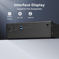 5.25" Blu-Ray/CD/DVD SATA Drive enclosure with USB A/C 3.0, 5.25 drive enclosure, Optical Drive Enclosure, Aluminum Alloy, Hot swappable(Optical Drive not included) - Image 3