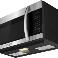 Empava Over the Range Microwave Oven with Screen Touch Control, 1000 Watts, 300 CFM Venting and Sensor Cooking in Stainless Steel, EMPV-30OTR01, Silver - Image 2