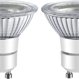 LED GU10 Range Hood Light Bulbs, LED Stove Appliance Light Bulb, Kitchen Light Replacement Halogen Light Bulb, 50W Equivalent, Warm White 3000K, 6W 550 Lm, Dimmable,Waterproof IP65 Pack of 2