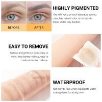 6Pcs Eyebrow Pencils for Women, Wooden Hard-Core Dark Brown Eyebrow and Eyeliner Pencil, Long Lasting Waterproof and Sweat-Proof, Beginner Makeup Brow Pencil,Create a Natural Eye Brow Makeup - Image 4