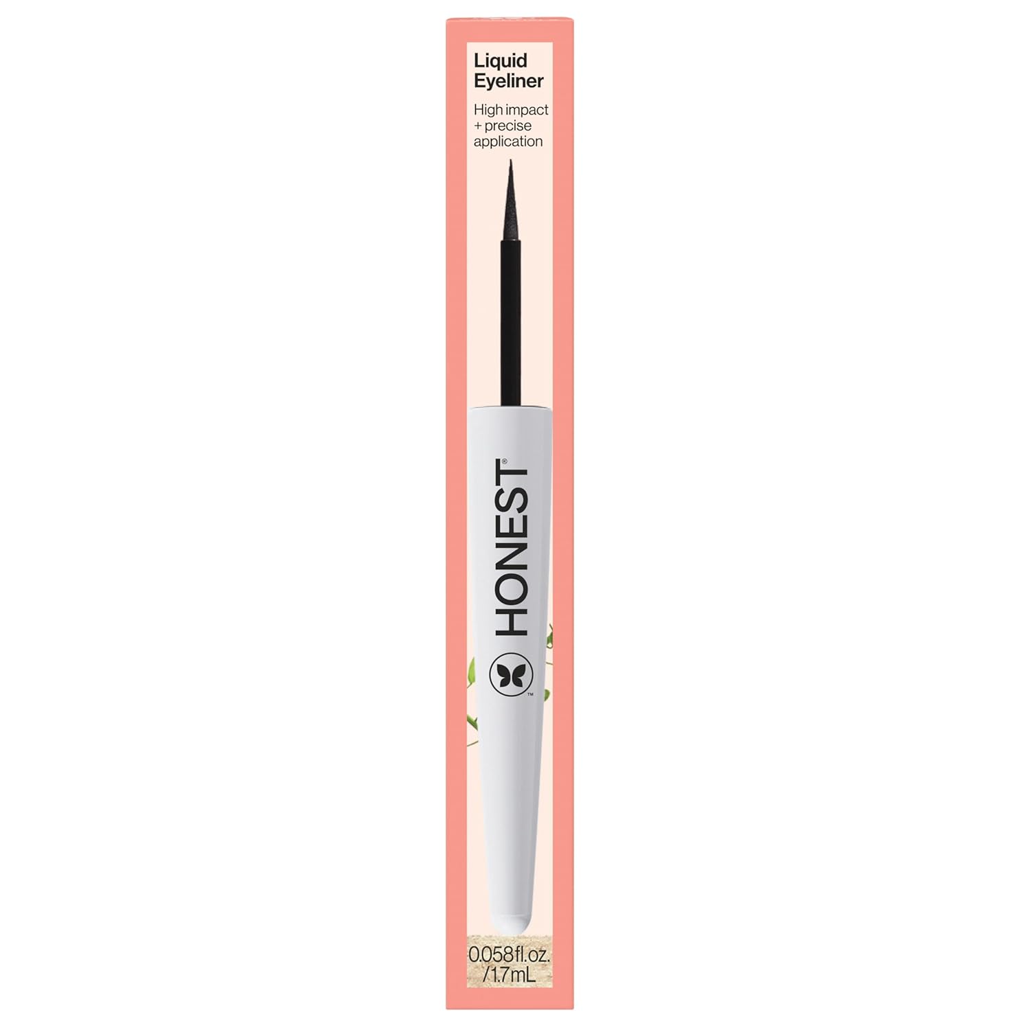 Honest Beauty Longlasting Liquid Eyeliner | Smudge + Flake Proof, Precise Application | Hypoallergenic, Vegan, + Cruelty Free | Black, 0.58 fl oz - Image 9