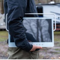 SYLVOX 15.6" Portable TV, 1080P Smart TV, 10000mAh Battery (6H), Rechargeable, IP66 Waterproof, Supports Apps & Voice Control. Perfect for RV, Kitchen, Camper & More - Image 5