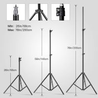 【Upgrade LED】 MOUNTDOG Softbox Lighting Kit, Photography Studio Light with 19.7"X27.5" Reflector and 3 Colors Temperature 45W Bulb with Remote, Professional Photo Studio Equipment for Portrait Video - Image 5