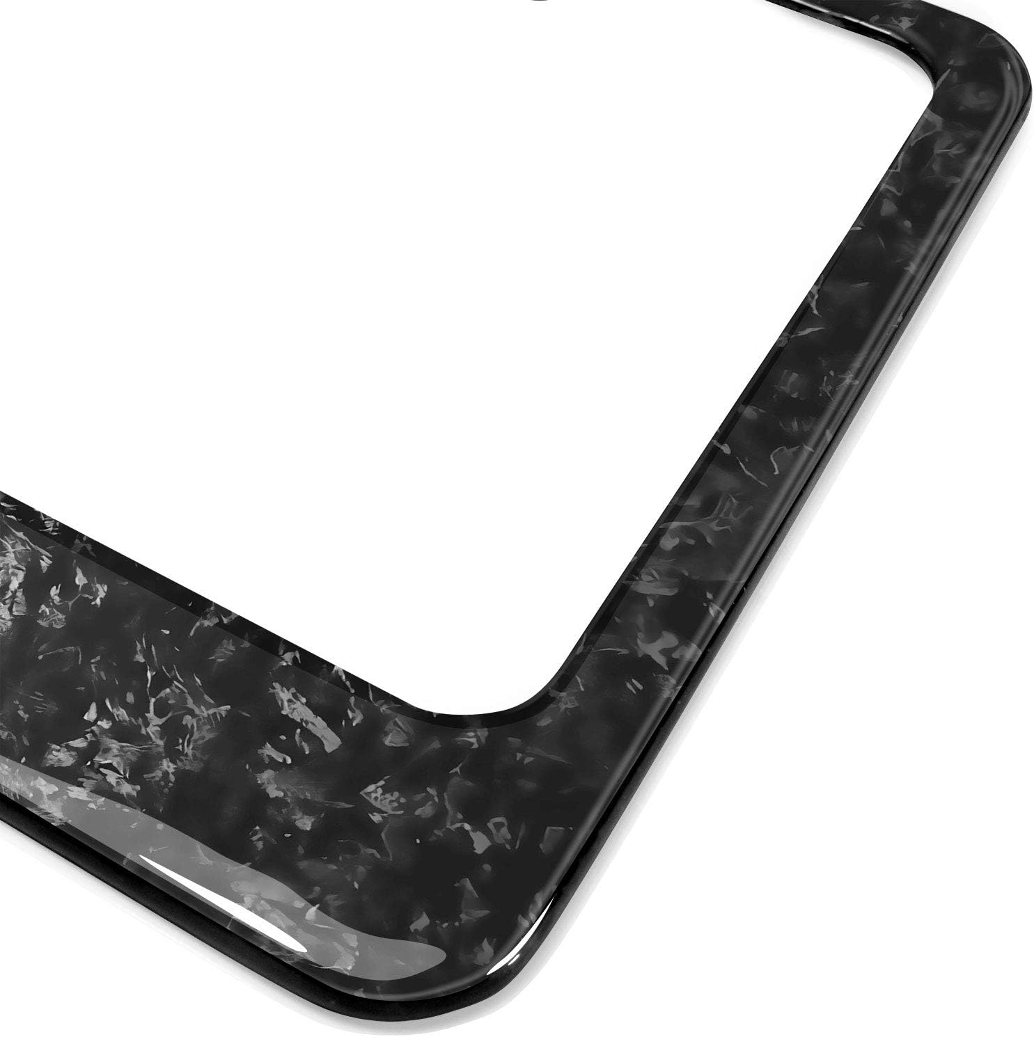 iPick Image for - Cadillac V Logo Real Black Forged Carbon Fiber 50 States License Plate Frame - Image 2