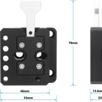 CAMVATE V Lock Mount Kit Compatible for AMPS Hole Accessories(3 AMPS Hole)-3773 - Image 2