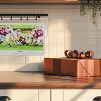 SYLVOX 15.6" Portable TV, 1080P Smart TV, 10000mAh Battery (6H), Rechargeable, IP66 Waterproof, Supports Apps & Voice Control. Perfect for RV, Kitchen, Camper & More - Image 8