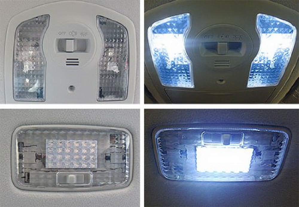 iJDMTOY 3pc JDM Crystal Clear Interior Map and Dome Light Lens Covers Compatible With 2010-15 Toyota Prius XW30 & 2012-17 Prius V ZVW40/41 - Image 5