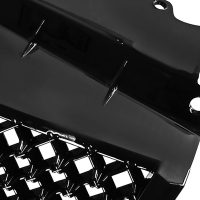 Spec-D Tuning Front Mesh Grill Hood Grille Glossy Black Compatible with 2003-2007 Cadillac Cts/Cts V 2003-2007 - Image 6