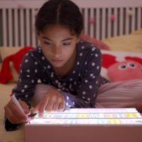 Pink Cinema Light Box with 400 Letters, Emojis, 2 Markers - BONNYCO | Led Light Box Home Office & Room Decor | Cinema Led Sign Letters Board Gifts for Women and Girls Christmas Birthdays | Pink Decor - Image 9