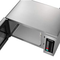 Midea Equipment 1025F1A Countertop Commercial Microwave Oven with Touch Control, 1000W, Stainless Steel.9 CuFt - Image 4