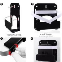 Cable Box Mount Modem Adjustable Wall Mount for Most Narrow Media Players Compatible with Roku, Router, Fire TV, Mac mini, Beelink, Cable Box, and Other Streaming Media Players - Image 3