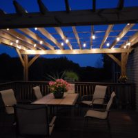 Brightech Ambience Pro Solar Powered Outdoor String Lights -27 ft Commercial Grade Waterproof Edison Patio Lights, Shatterproof LED String Lights for Outside, Porch - 12 Bulbs, 1W Soft White - Image 7