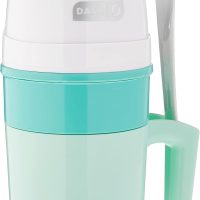DASH My Pint Ice Cream Maker Machine (Aqua): Multi-Purpose Soft Serve Ice Cream Machine for Homemade Gelato, Sorbet, Frozen Yogurt, Includes Mixing Spoon, Easy to Clean and Store - Image 4