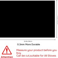 Guards for Gas Stove Top Protector Covers 0.3mm Cuttable,Heat Resistance Burner Covers Stove Mat Protector，Safe Reusable Easy Cleanable Gas Guards Stove Covers for Gas Stove - Image 5