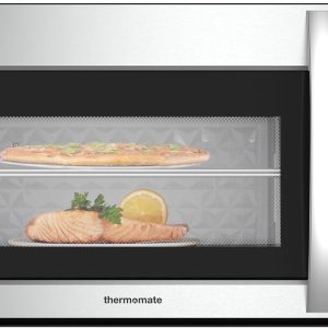 30" Over the Range Microwave Oven, ThermoMate 1.9 Cu. Ft. Capacity Microwave Over the Stove with One Touch, 1000 Cooking Watts, 400 CFM, 11 Power Levels, Sensor Cooking, LED Lighting, Stainless Steel