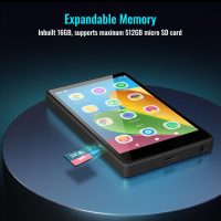 MP3 Player for Kids with Spotify, Parental Controls, Spotify Kids, Audible, Amazon Music, Libby, 4.0" IPS Kids MP4 Music Player Up to 512GB (Black) - Image 6