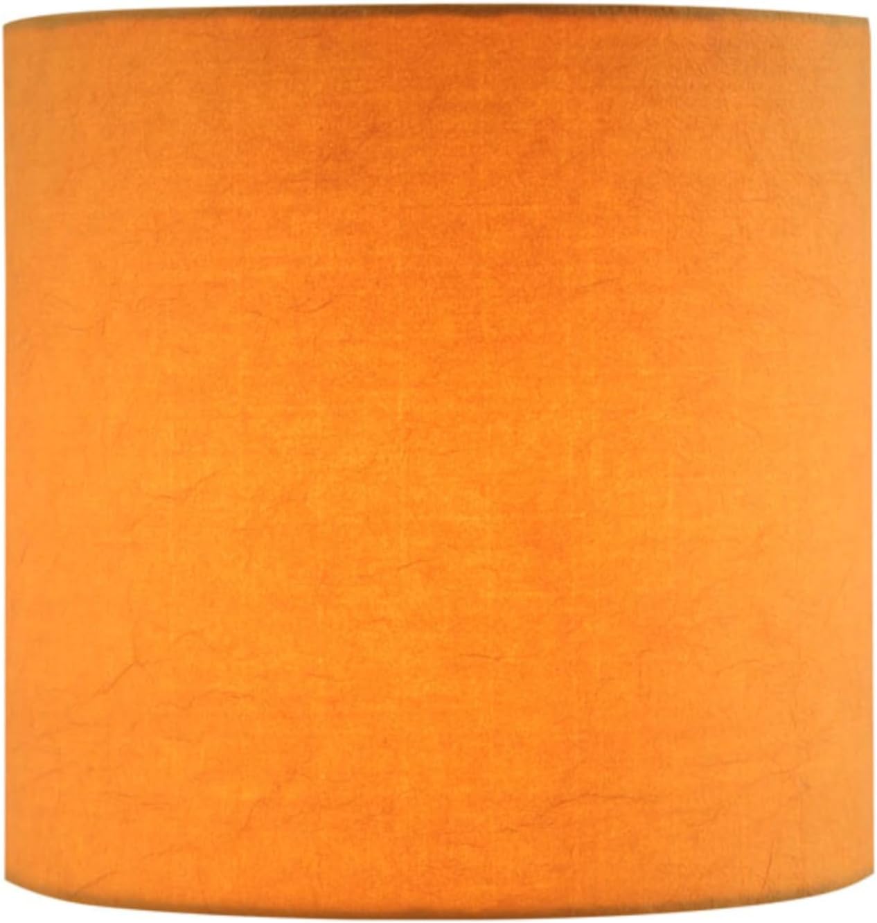 Aspen Creative 31238A Transitional Drum (Cylinder) Shaped Spider Construction Lamp Shade in Honey, 8" Wide (8" x 8" x 8") - Image 2