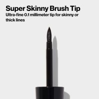 Revlon Liquid Eyeliner, ColorStay Eye Makeup, Smudgeproof, Longwearing with Ultra-Fine Tip, 251 Blackest Black (Pack of 2) - Image 3