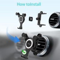 Car Phone Holder Mount Compatible with Jeep Wrangler Mercedes Benz C-Class, E-Class,S-Class,B-Class,A-Class, V-ClassGLC/GLE/GLS/GLB/GLA-Class & Mini Cooper, Mercedes Benz Car Accessories - Image 6