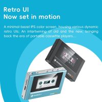 SnowSky/FiiO Echo MINI HiFi Bluetooth MP3 Player, 15Hours Playback, Independent Volume Control with 3.5mm/4.4mm Headphones Outputs (Sky Blue) - Image 8