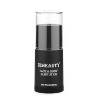 CCbeauty Witch Green Face Paint Stick, Face Painting Kit, Dark Green Cream SFX Makeup Foundation, Professional Body Paint for St. Patrick's Day, Halloween Costume Party, Grinch Hulk Monster Makeup - Image 9