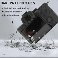 Screen Protector Compatible for Sony Alpha A7R5 / 7R V Camera,Tempered Glass Film Anti Scratch High Definition and Soft Silicone Case for Sony A7R5 - Image 4