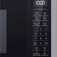 Panasonic NN-SN76LS 1.6 cu.ft Cyclonic Inverter Countertop Microwave Oven 1250Watt Power with Genius Sensor Cooking, 19.44"D x 21.88"W x 11.94"H, Stainless Steel - Image 4