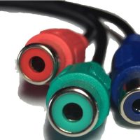 Kyper USKyper-1112 2 Pack 7-Pin S-Video to HDTV / 3 RCA RGB (Red, Blue, & Green) Component HDTV Video Cable (2, 8 inches) - Image 3