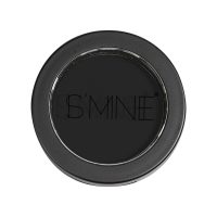 ISMINE Single Black Matte Eyeshadow Powder Palette High Pigment, Longwear, Intense Color Best Black Eyeshadow - Image 3