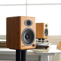 Audioengine A5+ Wireless Bluetooth Bookshelf Speakers - Premium 150W Stereo Speakers for Music, Gaming, Turntables, Home Theater Systems - Powerful Studio Monitors - Image 3