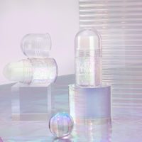 Roll-on Holographic Body Glitter Gel for Face Hair, Chameleon Color Changing Glitter Gel Under Light, Chunky Mermaid Sequins Festival Party Rave Accessories Shimmer Makeup (8# Sparkling Pink) - Image 7