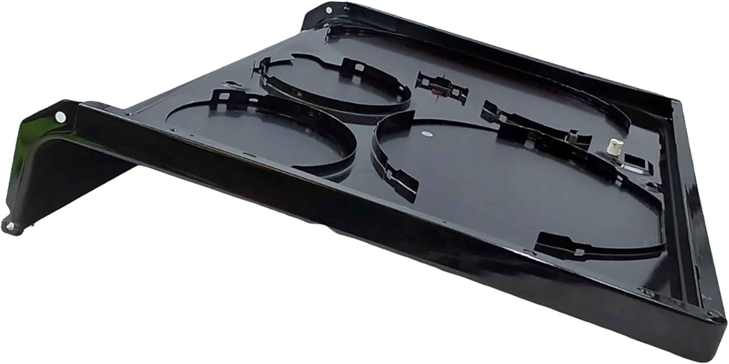 GE WB62X26649 Range Main Top, Glass Cooktop, Black - Image 3