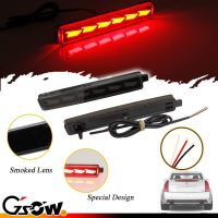 Upgraded 2 PCS Smoked LED Rear Bumper Reflector Light for 2008-2013 Cadi-llac CTS/CTS-V, Rear Turn Signal Lamps LED Tail Brake rear Fog Lamp OEM Replacement - Image 4