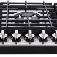 30 Inch 5 Burner Stainless Steel Gas Cooktop - Propane/Natural Gas Convertible Dual Fuel Stovetop - Image 6