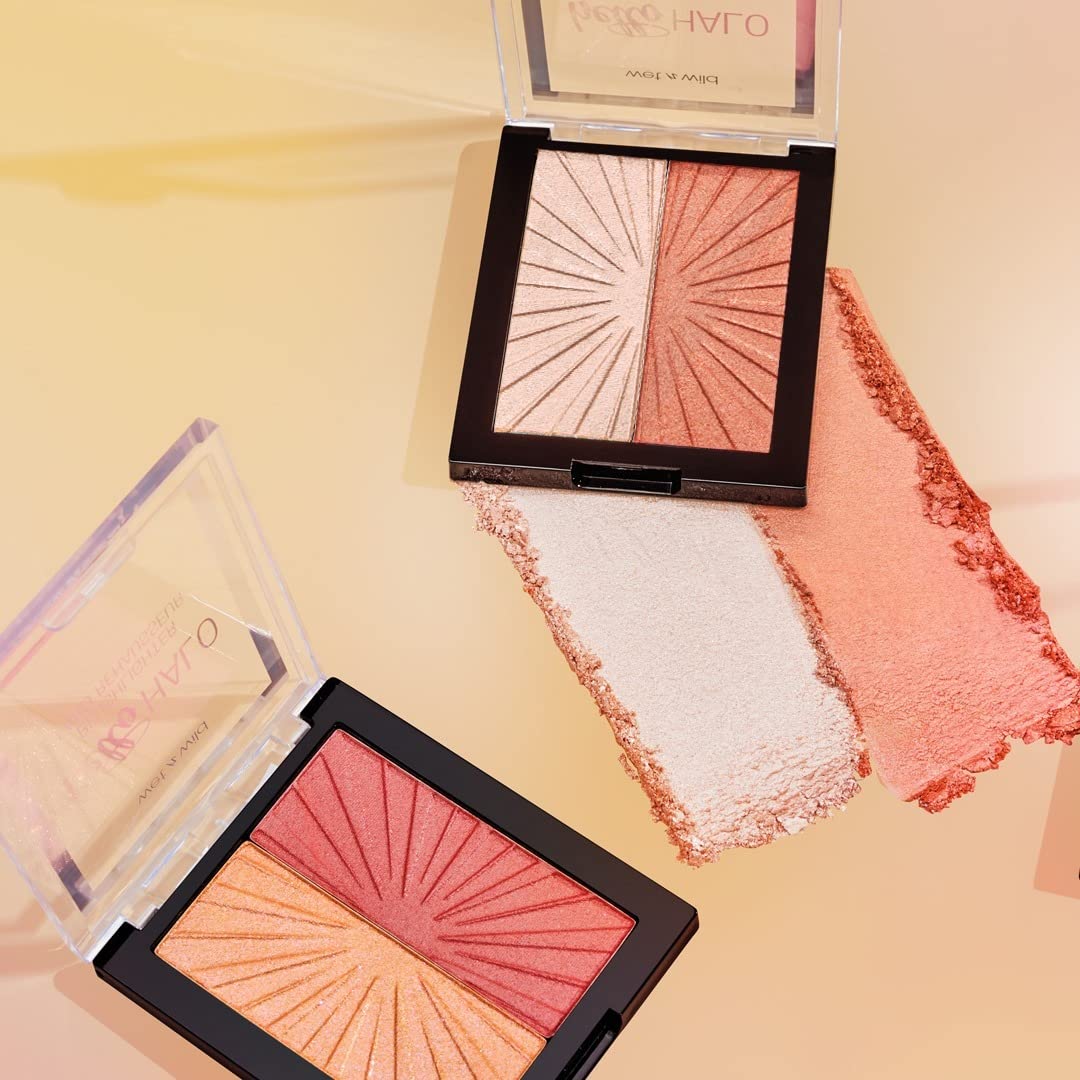 Wet n Wild MegaGlo Blushlighter, Blendable Blush & Highlighter Set, Shimmery Metallic Finish, Flash Me - Image 8